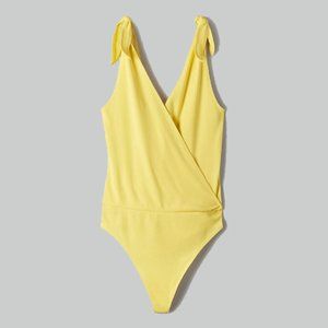 Aritzia/Wilfred Yellow Bodysuit - Brand New w/Tags